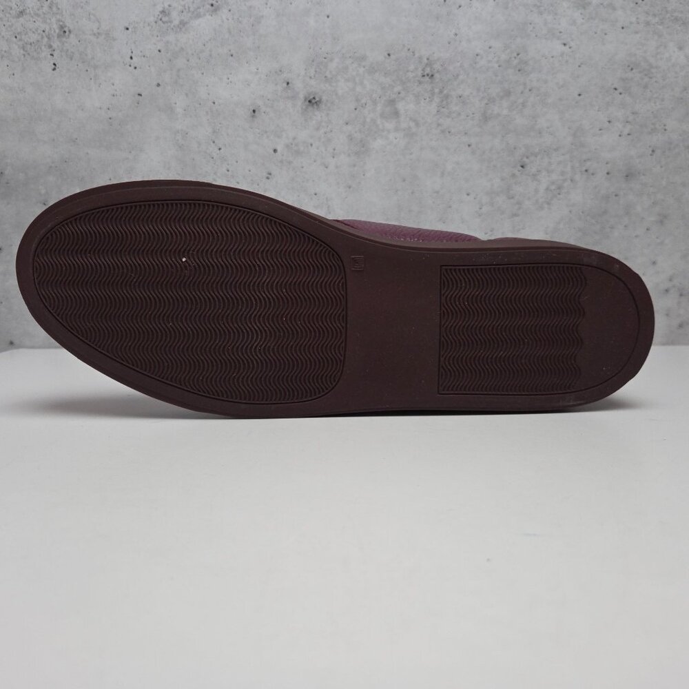 Common Projects BBall Low Premium Bordeaux Sneakers Mens 41 US 8 Leather & Suede - Picture 10 of 10